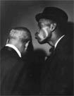 Coleman Hawkins and Sonny Stitt by Terry Cryer